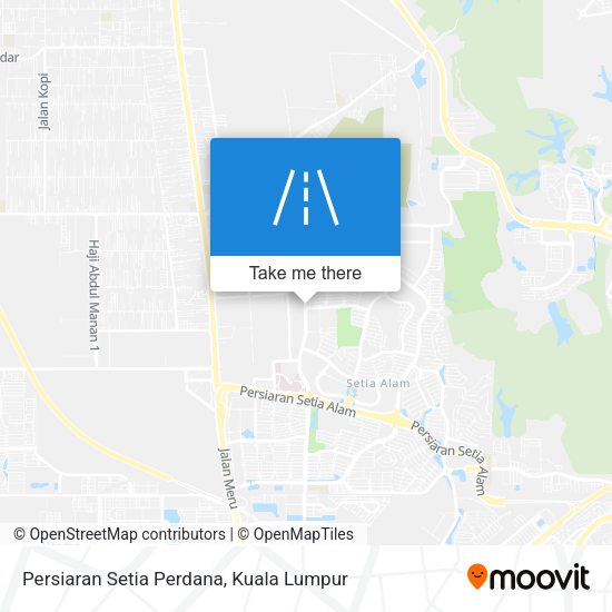 Persiaran Setia Perdana map