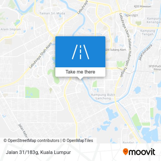 Peta Jalan 31/183g