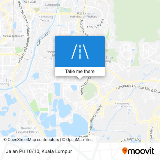 Peta Jalan Pu 10/10