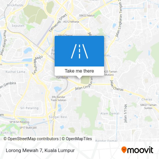 Lorong Mewah 7 map