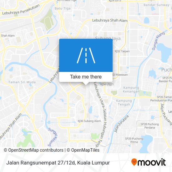 Peta Jalan Rangsunempat 27/12d