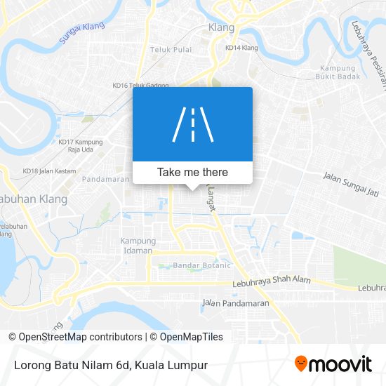 Lorong Batu Nilam 6d map