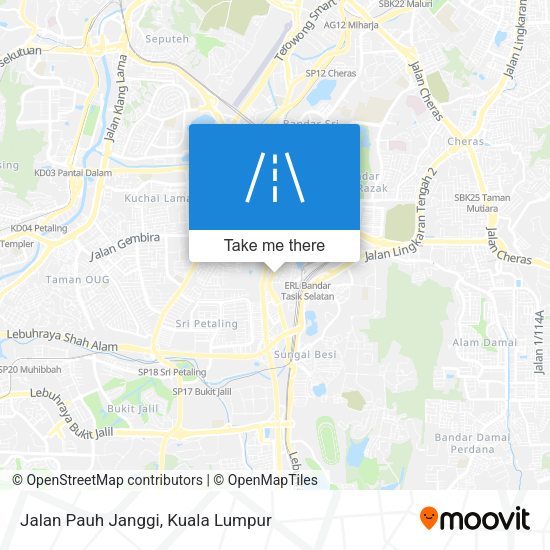 Jalan Pauh Janggi map