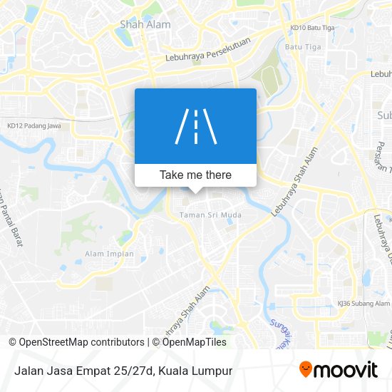 Jalan Jasa Empat 25/27d map