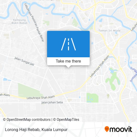 Peta Lorong Haji Rebab