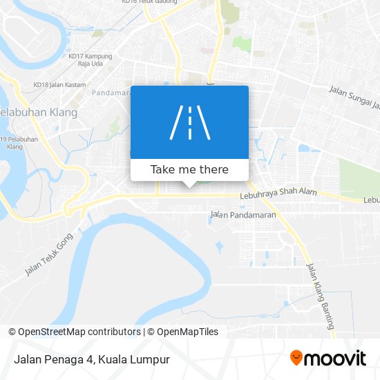 Peta Jalan Penaga 4