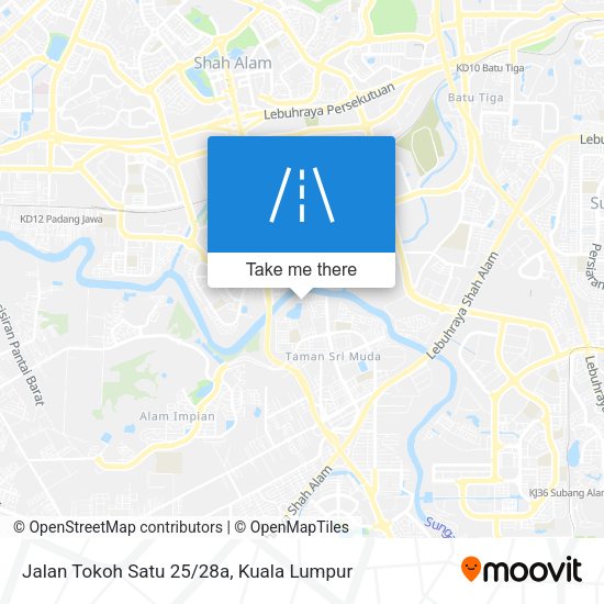 Peta Jalan Tokoh Satu 25/28a