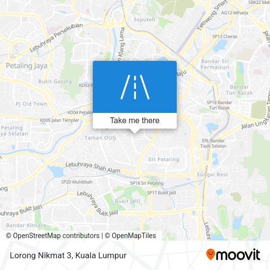 Peta Lorong Nikmat 3