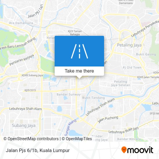 Peta Jalan Pjs 6/1b