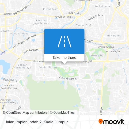 Jalan Impian Indah 2 map