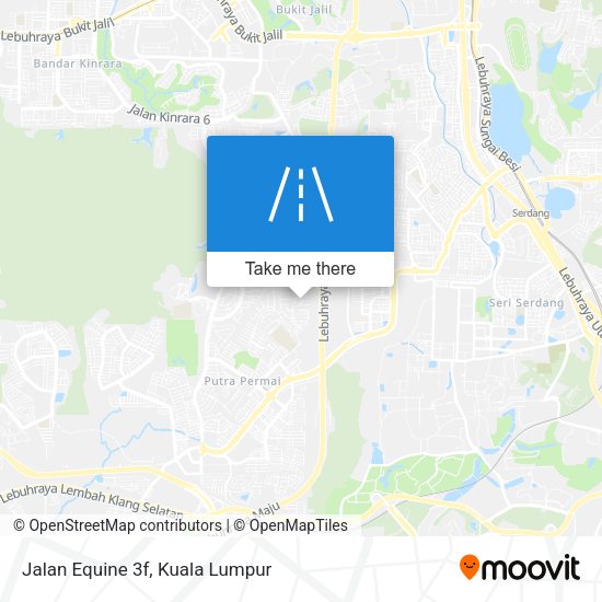 Peta Jalan Equine 3f