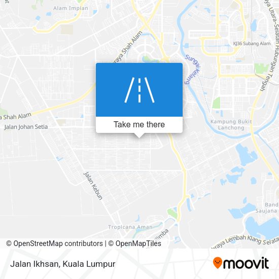 Jalan Ikhsan map