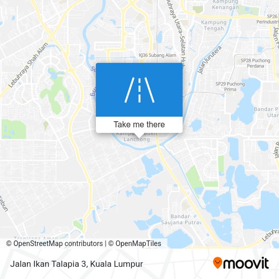 Peta Jalan Ikan Talapia 3