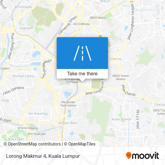 Peta Lorong Makmur 4