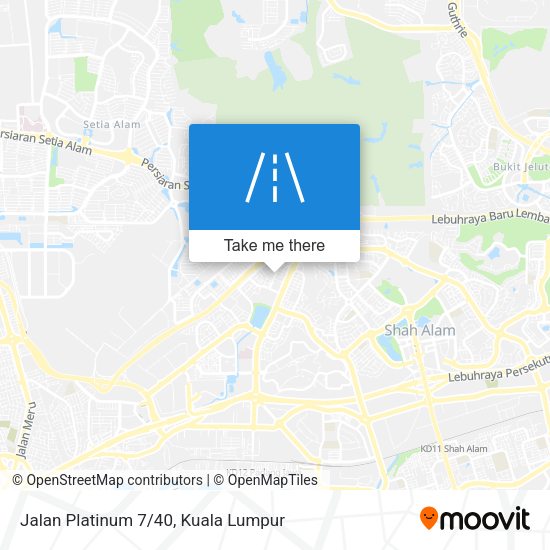 Peta Jalan Platinum 7/40