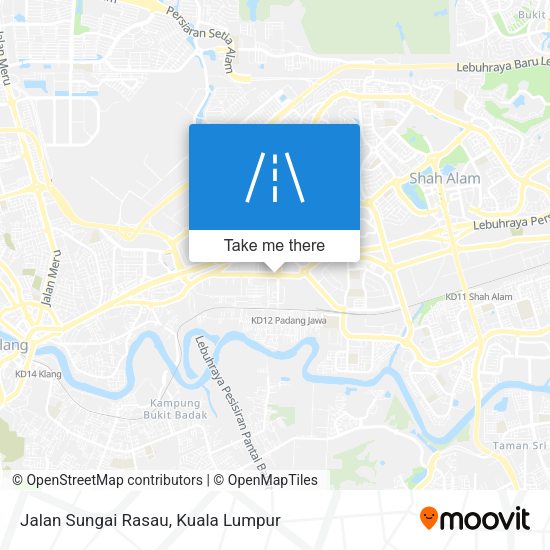 Jalan Sungai Rasau map