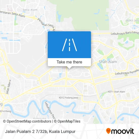 Jalan Pualam 2 7/32b map