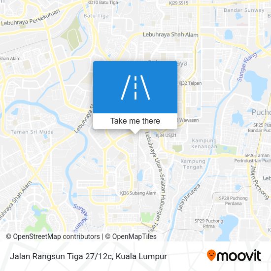 Peta Jalan Rangsun Tiga 27/12c