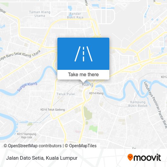 Peta Jalan Dato Setia