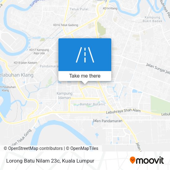 Lorong Batu Nilam 23c map