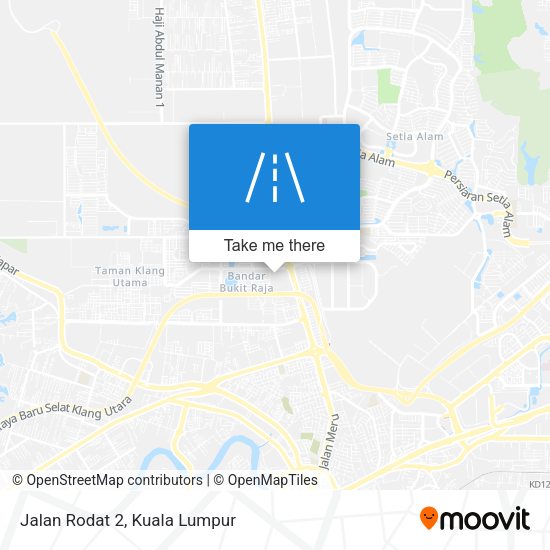Peta Jalan Rodat 2
