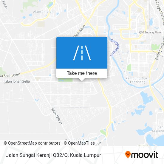 Jalan Sungai Keranji Q32/Q map