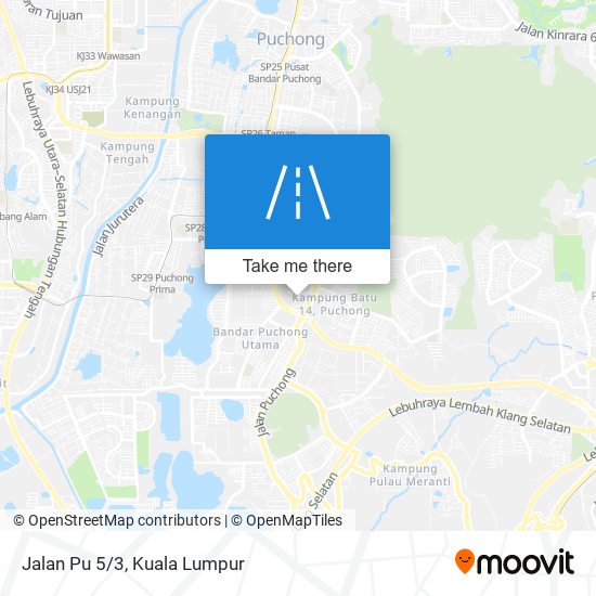 Jalan Pu 5/3 map