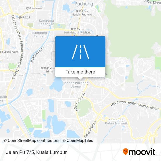 Jalan Pu 7/5 map