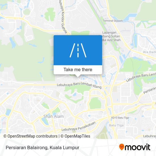 Peta Persiaran Balairong