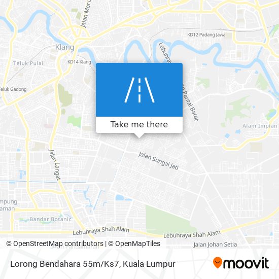 Lorong Bendahara 55m/Ks7 map