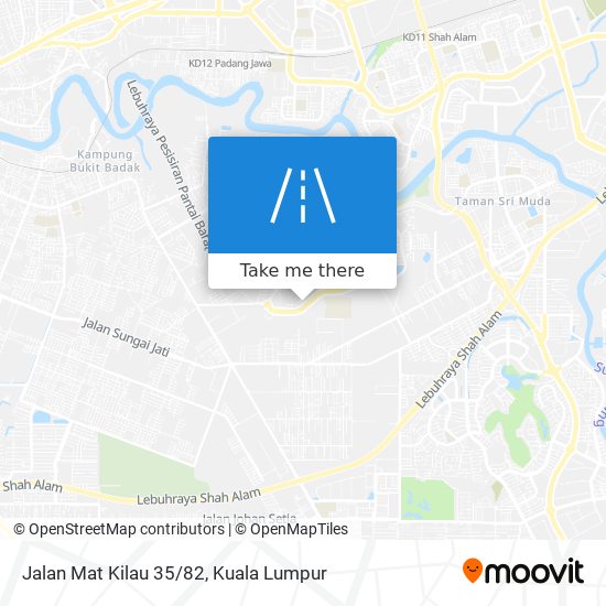 Jalan Mat Kilau 35/82 map