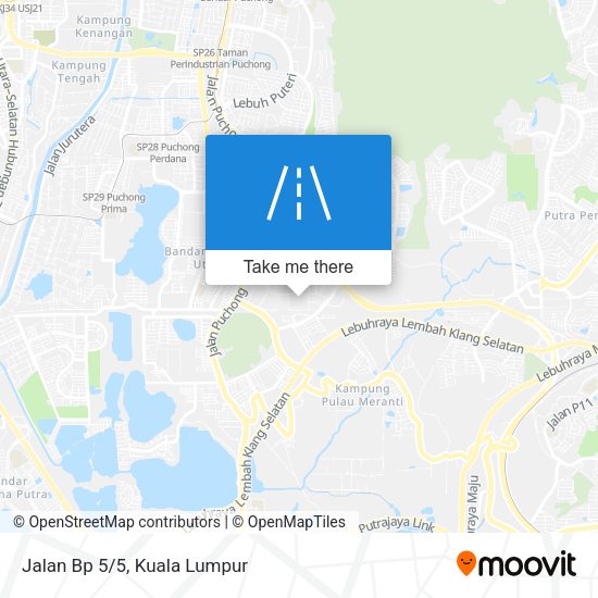 Peta Jalan Bp 5/5