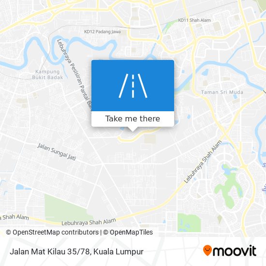 Peta Jalan Mat Kilau 35/78