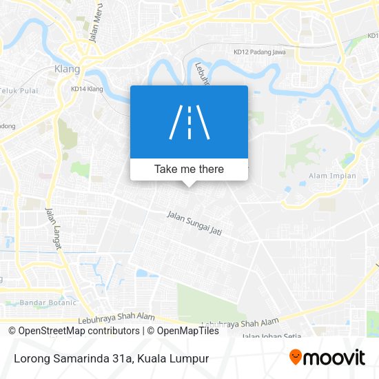 Peta Lorong Samarinda 31a