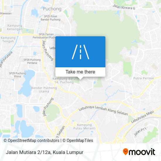 Jalan Mutiara 2/12a map