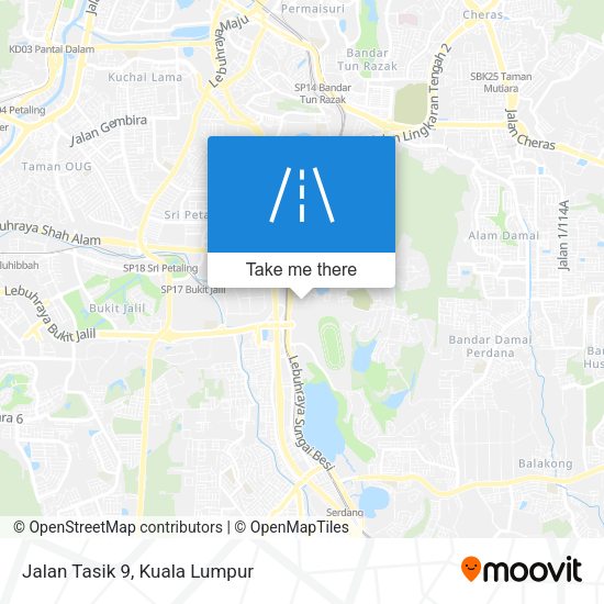 Peta Jalan Tasik 9