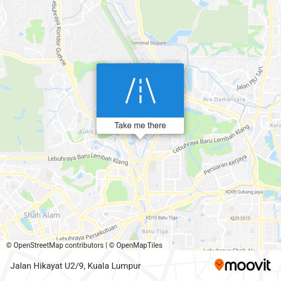 Peta Jalan Hikayat U2/9