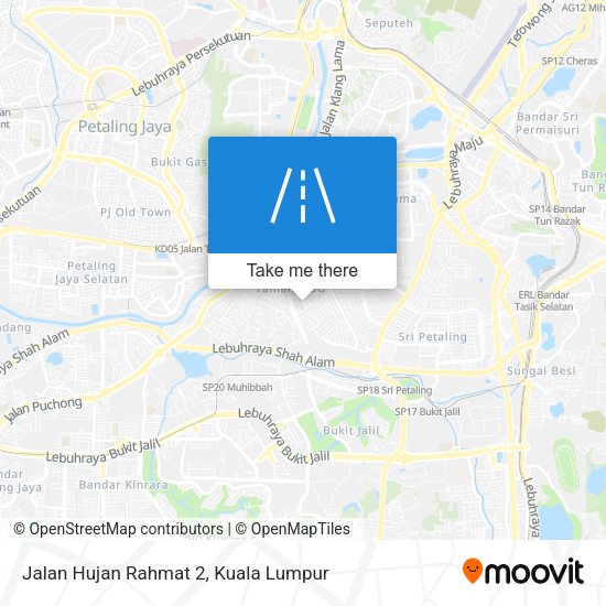 Jalan Hujan Rahmat 2 map