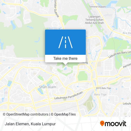 Peta Jalan Elemen