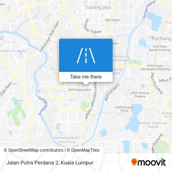 Jalan Putra Perdana 2 map