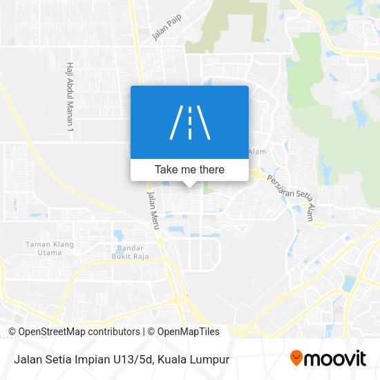 Peta Jalan Setia Impian U13/5d