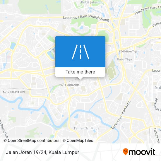Peta Jalan Joran 19/24