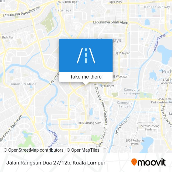 Jalan Rangsun Dua 27/12b map