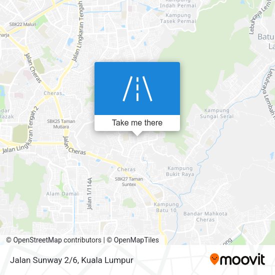 Peta Jalan Sunway 2/6