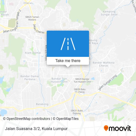 Jalan Suasana 3/2 map