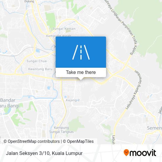 Peta Jalan Seksyen 3/10