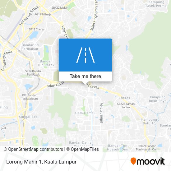 Peta Lorong Mahir 1