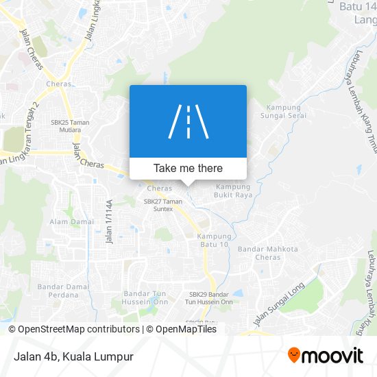 Jalan 4b map