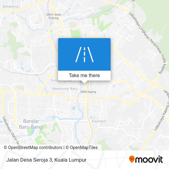 Jalan Desa Seroja 3 map