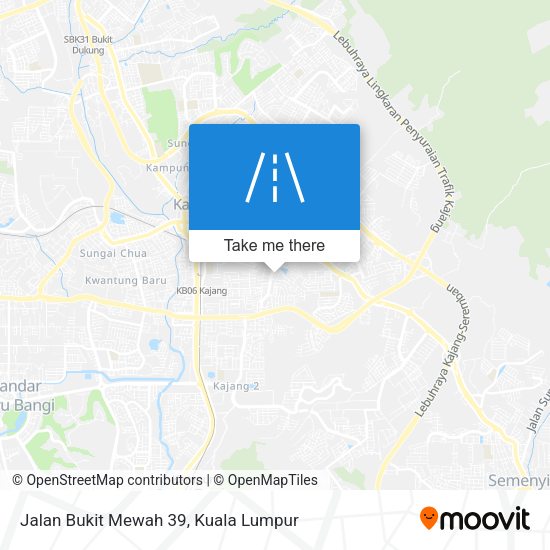 Jalan Bukit Mewah 39 map